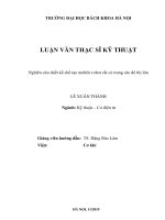 Nghiên cứu thiết kế chế tạo mobile robot cắt cỏ trong các đô thị lớn