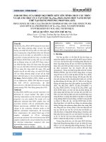 Ảnh hưởng của nhiệt độ thiêu kết lên tính chất cấu trúc và quang học của vật liệu K0,5Na0,5NbO3 dạng bột nano được chế tạo bằng phương pháp Sol-gel