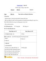 Giáo án lớp 3 tuần 25 năm học 2019-2020