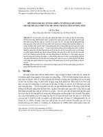 Biện pháp giáo dục kĩ năng thiết lập mối quan hệ xã hội cho trẻ rối loạn phổ tự kỉ nhẹ trong trường mầm non hòa nhập