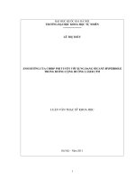 (Luận văn thạc sĩ) ảnh hưởng của chirp phi tuyến đối với xung dạng secant   hyperbole trong buồng cộng hưởng laser CPM 