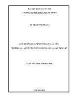 (Luận văn thạc sĩ) ảnh hưởng của phonon giam cầm lên trường âm   điện phi tuyến trong siêu mạng pha tạp   