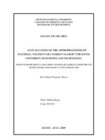 (Luận văn thạc sĩ) an evaluation of the appropriateness of material elementary market   leader for hanoi university of business and technology 