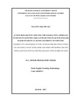 (Luận văn thạc sĩ) action research on applying the interactive approach to develop listening skills for second year non english major students at hanoi university of industry 