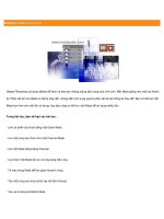 Bài giảng Photoshop - Chương 6: Masks và Channels