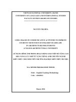 (Luận văn thạc sĩ) using images in communicative activities to improve students’ retention of english vocabulary in architecture for students at hanoi architectural university 