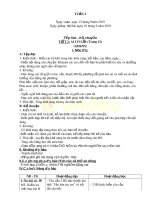 Giáo án lớp 3 tuần 2 năm học 2019-2020 (3 cột)