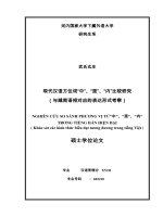 (Luận văn thạc sĩ)  nghiên cứu so sánh phương vị từ 中、里、内 trong tiếng hán hiện đại (khảo sát các hình thức biểu đạt tương đương trong tiếng việt)  luận văn ths  ngôn ngữ học 60 22 10 
