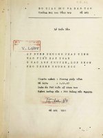 (Luận án tiến sĩ) áp dụng phương pháp tính vào việc dạy toán ở các lớp chuyên, lớp chọn phổ thông trung học  