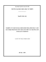 (Luận văn thạc sĩ) nghiên cứu một số đặc điểm sinh thái, phân bổ, và đề xuất biện pháp bảo tồn cho loài thỏ vằn trường sơn nesolagus timminsi   