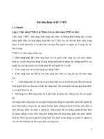 Bài thảo luận số 01 Tố tụng Hình sự
