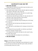 Chuyên đề tứ giác nội tiếp ôn thi vào lớp 10