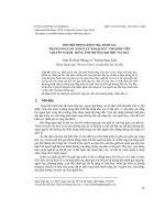 Đổi mới trong kiểm tra, đánh giá nhằm nâng cao năng lực ngoại ngữ cho sinh viên chuyên ngành Tiếng Anh trường Đại học Tây Bắc