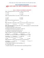 Môn địa lí   tổng hợp 1090 câu trắc nghiệm địa lí theo bài