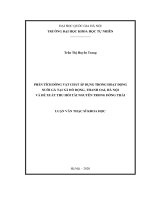 (Luận văn thạc sĩ) phân tích dòng vật chất áp dụng trong hoạt động nuôi gà tại xã đỗ động, thanh oai, hà nội và đề xuất thu hồi tài nguyên trong dòng thải 