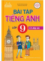 Bài Tập Tiếng Anh 9 chương trình mới-Bùi Văn Vinh