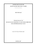 (Luận văn thạc sĩ) nghiên cứu xác định levofloxacin trong dược phẩm và nước tiểu bằng sắc ký lỏng hiệu năng cao 