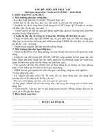 GIÁO án mầm NON CHỦ đê THẾ GIỚI THỰC vật