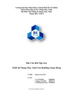 BÁO cáo   thiết kế mạng máy tính cho building của ngân hàng 
