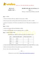 Đề kiểm tra giữa học kì 2 môn Địa lí lớp 11 năm học 2018-2019