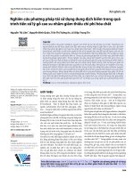 Nghiên cứu phương pháp tái sử dụng dung dịch kiềm trong quá trình tiền xử lý gỗ cao su nhằm giảm thiểu chi phí hóa chất