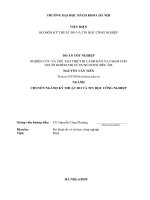 Hệ thống cảnh báo va chạm cho người khiếm thị sử dụng sóng siêu âm