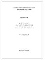 Quyền và nghĩa vụ của tổ chức bảo hiểm tiền gửi theo pháp luật việt nam hiện nay 