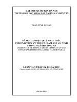 (Luận văn thạc sĩ) nâng cao hiệu quả khai thác phương tiện kỹ thuật giám sát an ninh trong ngành công an  