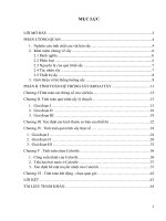 (Đồ án tốt nghiệp) Thiết kế hệ thống sấy buồng khoai tây