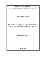 (Luận văn thạc sĩ) biểu tượng cá trong ca dao dân tộc kinh và một số dân tộc thiểu số vùng núi phía bắc 