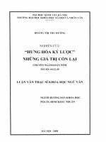 (Luận văn thạc sĩ) nghiên cứu hưng hóa ký lượcnhững giá trị còn lại  luận văn ths  văn học 60 22 40 