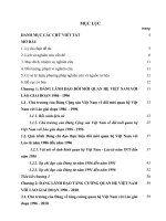 (Luận văn thạc sĩ) đảng cộng sản việt nam với quan hệ việt nam   lào từ năm 1986 đến năm 2010 