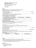 kIỂM TRA CÔNG NGHỆ 7 KỲ 2