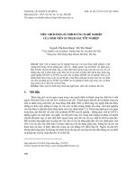 Tiêu chí đánh giá thích ứng nghề nghiệp của sinh viên sư phạm sau tốt nghiệp