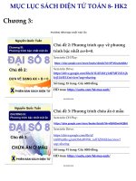 Cac chuyen de toan 8 HK 2 nam hoc 2019 2020 