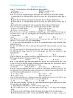 Bài tập trắc nghiệm di truyền học quần thể có đáp án và lời giải chi tiết - THI247.com