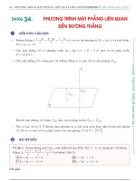 Bài tập phương trình mặt phẳng liên quan đến đường thẳng ôn thi THPT môn Toán - THI247.com