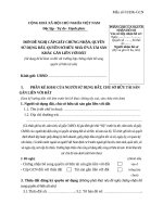 Don de nghi cap GCN QSDD 