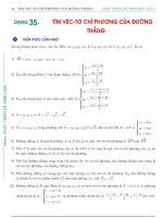 Bài tập tìm véc-tơ chỉ phương của đường thẳng ôn thi THPT môn Toán - THI247.com