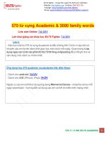 570 essential words for Academic IELTS