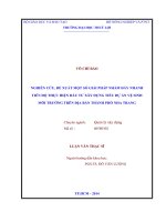 Nghiên cứu, đề xuất một số giải pháp nhằm đẩy nhanh tiến độ thực hiện đầu tư xây dựng tiểu dự án vệ sinh môi trường trên địa bàn thành phố nha trang 