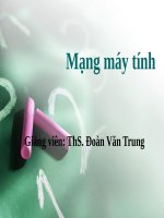 Chương 1 : Silde giáo trình môn Mạng máy tính | Đại học công nghiệp Hà Nội