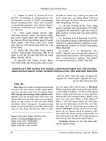 Nghiên cứu ảnh hưởng của sonde JJ đến người bệnh sau tán sỏi niệu quản nội soi ngược dòng tại Bệnh viện Đa khoa tỉnh Nam Định năm 2020