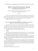 Nghiên cứu sự tạo phức đơn và đa ligan trong hệ: Bi(III)- 1-(2- pyridilazo)-2-naphton (PAN) – CH3 COOH: Bằng phương pháp trắc quang