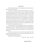 Nghiên cứu và đề xuất thiết kế cải tạo nhà máy nước sạch tiền trung   thành phố hải dương 