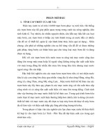 Nghiên cứu xác định mực nước thiết kế bể tháo hợp lý cho trạm bơm tiêu lê tính huyện lâm thao   tỉnh phú thọ 