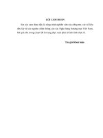 (Khóa luận Tài chính Ngân hàng) Vận dụng UCP 600 để giải quyết tranh chấp trong thanh toán quốc tế tại một số ngân hàng thương mại