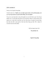 Nghiên cứu xác định nguyên nhân và đề xuất biện pháp xử lý sự cố sạt trượt mái đê, kè tuyến đê hữu hồng   tỉnh nam định 