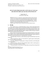 Đề xuất một số biện pháp rèn luyện năng lực sáng tạo cho sinh viên thông qua dạy học môn kĩ thuật số