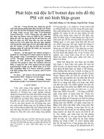 Phát hiện mã độc IoT botnet dựa trên đồ thị PSI với mô hình Skip-gram